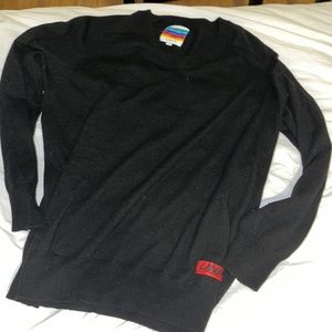 Black unif sweater